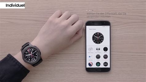 Samsung Gear S3: Individuelles Zifferblatt wählen .